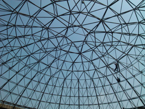 肥城网架加工案例