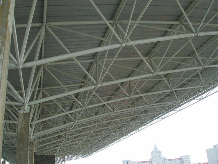 肥城学院体育场网架工程