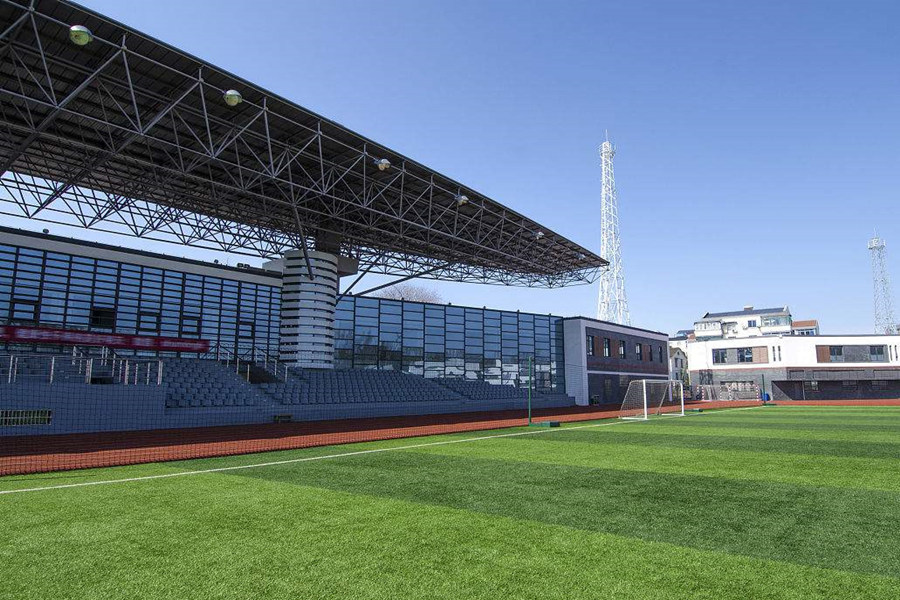 肥城体育场看台网架工程